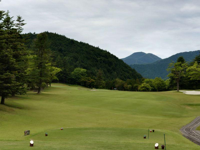 1番ホールのミドル