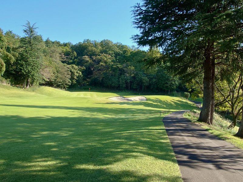 10番ホールセカンド地点