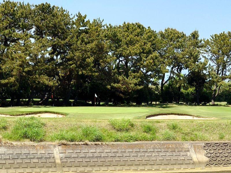 湘南シーサイドカントリーの13番ホール