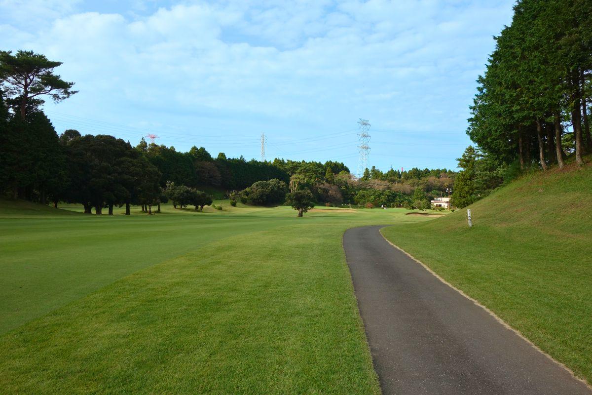 18番ホールサード地点