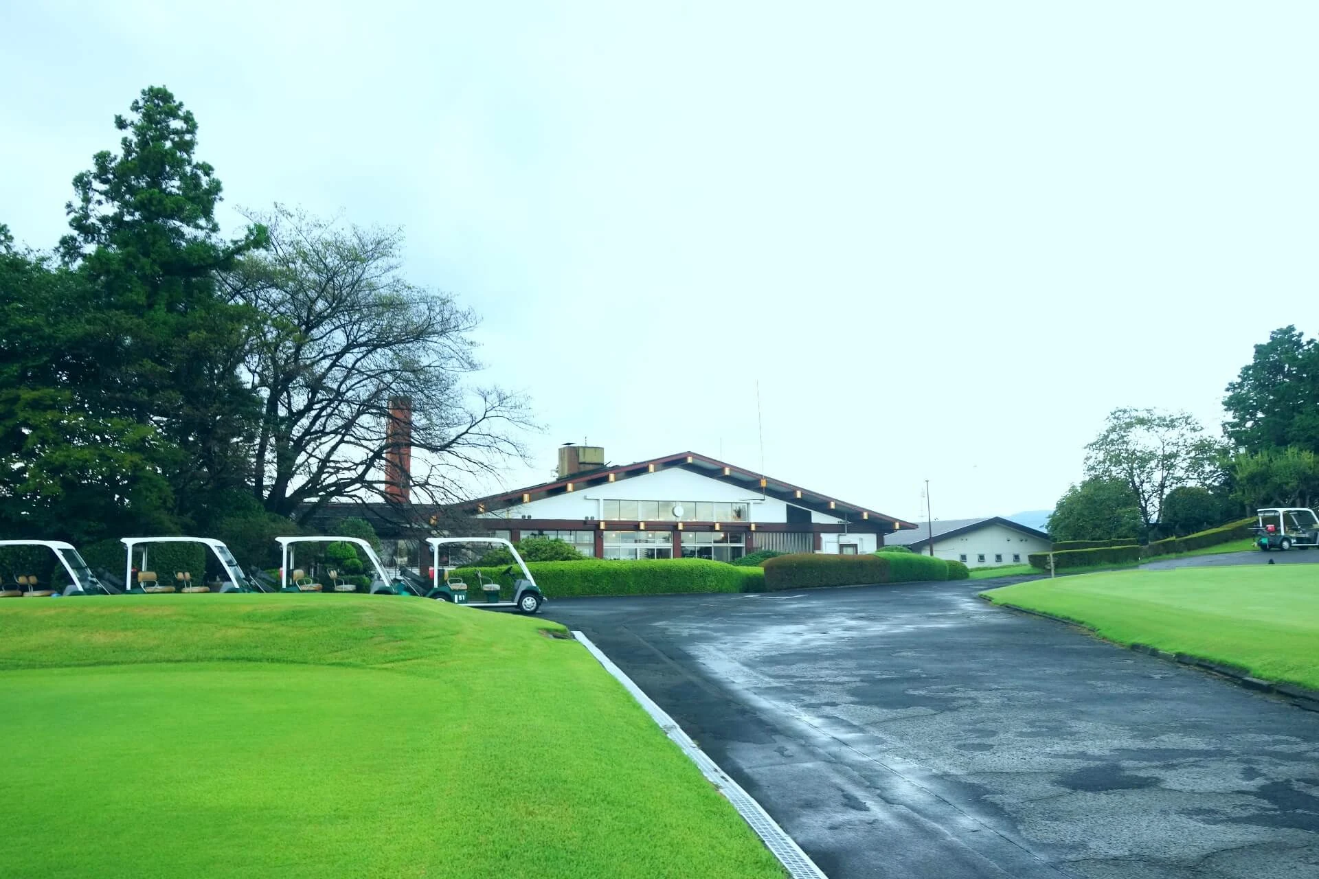 岡部チサンカントリークラブのクラブハウス